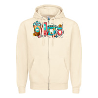 Sandshell Dentist Coffee Cups Zipper Hoodie - FaDigitalArtStudio