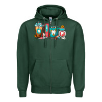 Sports Green Dentist Coffee Cups Zipper Hoodie - FaDigitalArtStudio