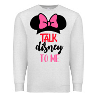 Oatmeal Heather Minnie Mouse Premium Sweatshirt - CowhideDigitalArt