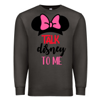 Smoke Minnie Mouse Premium Sweatshirt - CowhideDigitalArt