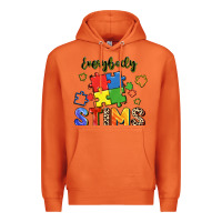 Carrot Everybody stims Premium Hoodie - FaDigitalArtStudio