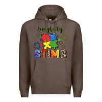 Coffee Everybody stims Premium Hoodie - FaDigitalArtStudio