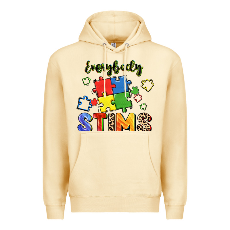 Everybody Stims Premium Hoodie by FaDigitalArtStudio | Teevron