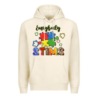 Tofu Everybody stims Premium Hoodie - FaDigitalArtStudio