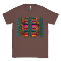 Chestnut sunflower serape brush stroke Classic Tee - Artiststas