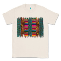 Natural sunflower serape brush stroke Classic Tee - Artiststas