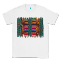 White sunflower serape brush stroke Classic Tee - Artiststas