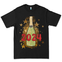 Black sparkly champagne Premium Tee - MaliasSmallBusiness