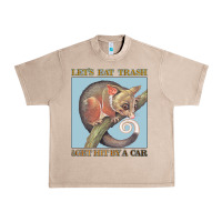French Oak Let's Eat Trash & Get Hit By A Car Urban Heavy Tee - Bettercallsaul
