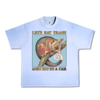 Grape Ice Let's Eat Trash & Get Hit By A Car Urban Heavy Tee - Bettercallsaul