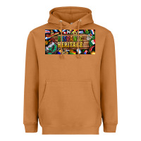 Meerkat hispanic heritage license plate Heavyweight Hoodie - BundleAndBundleShop