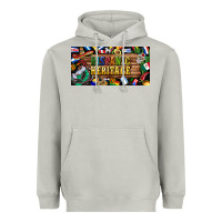 Moon Dust hispanic heritage license plate Heavyweight Hoodie - BundleAndBundleShop