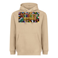 Mushroom hispanic heritage license plate Heavyweight Hoodie - BundleAndBundleShop