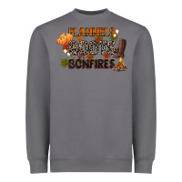 Storm flannels boots and bonfires Heavyweight Sweatshirt - CowGirlArtShop