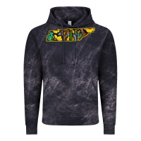 Cloud Black Western Tenessee Map Sunflower Pattern Vintage Hoodie - Bettercallsaul