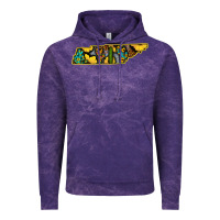 Cloud Purple Western Tenessee Map Sunflower Pattern Vintage Hoodie - Bettercallsaul