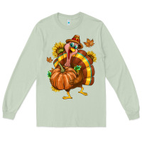 Matcha Thanksgiving Turkey Long Sleeve Tee - texasbilliewilder
