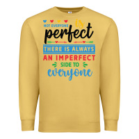 Antique Gold Not everyone is perfect. There is always an imperf Premium Sweatshirt - CowhideDigitalArt