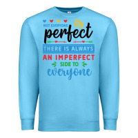 Ocean Blue Not everyone is perfect. There is always an imperf Premium Sweatshirt - CowhideDigitalArt
