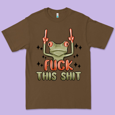 Fuck This Shit Premium Tee Designed By Maliassmallbusiness