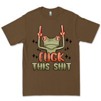 Cacao fuck this shit Premium Tee - MaliasSmallBusiness