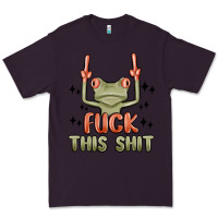 Plum fuck this shit Premium Tee - MaliasSmallBusiness