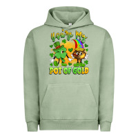 Pigment Oil Green you're my pot of gold Urban Hoodie - Artiststas