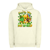 Pigment Pistachio you're my pot of gold Urban Hoodie - Artiststas