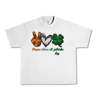 Lunar Rock peace love st patrick's day Urban Heavy Tee - Bettercallsaul