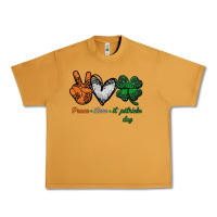 Peanut Butter peace love st patrick's day Urban Heavy Tee - Bettercallsaul