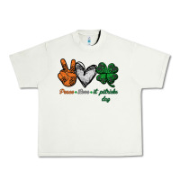 Pistachio peace love st patrick's day Urban Heavy Tee - Bettercallsaul