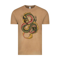 Vintage Camel green and yellow dragon Vintage Tee - RanaPortraitStore