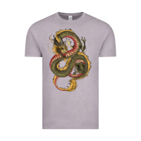 Vintage Zinc green and yellow dragon Vintage Tee - RanaPortraitStore