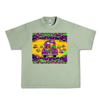 Oil Green mardi gras truck tumbler Urban Heavy Tee - JahusDesignShop