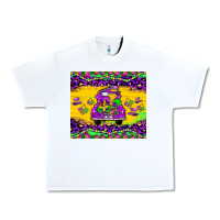 White mardi gras truck tumbler Urban Heavy Tee - JahusDesignShop