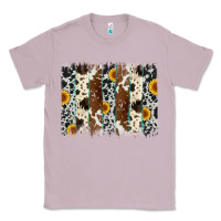 Lilac sunflower cowhide brush stroke Classic Tee - Artiststas