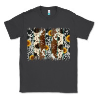 Smoke sunflower cowhide brush stroke Classic Tee - Artiststas