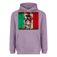 Lavender mexican messy bun mamacita Heavyweight Hoodie - BundleAndBundleShop