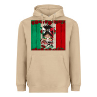 Mushroom mexican messy bun mamacita Heavyweight Hoodie - BundleAndBundleShop