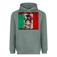 Sage mexican messy bun mamacita Heavyweight Hoodie - BundleAndBundleShop