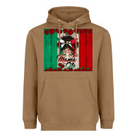 Toasted Coconut mexican messy bun mamacita Heavyweight Hoodie - BundleAndBundleShop