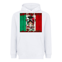 White mexican messy bun mamacita Heavyweight Hoodie - BundleAndBundleShop