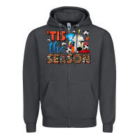 Smoke tis the season  soccer  frappe coffee Zipper Hoodie - FaDigitalArtStudio