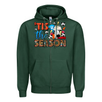 Sports Green tis the season  soccer  frappe coffee Zipper Hoodie - FaDigitalArtStudio