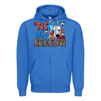 True Royal tis the season  soccer  frappe coffee Zipper Hoodie - FaDigitalArtStudio