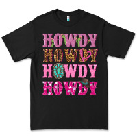 Black pink howdy howdy howdy Premium Tee - NancyCooperArtShop