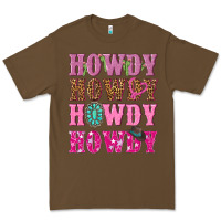 Cacao pink howdy howdy howdy Premium Tee - NancyCooperArtShop