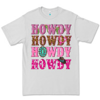 Dove Grey pink howdy howdy howdy Premium Tee - NancyCooperArtShop