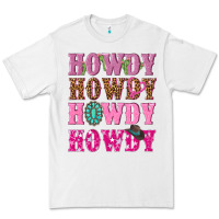 White pink howdy howdy howdy Premium Tee - NancyCooperArtShop