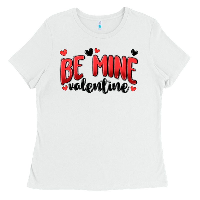 Be Mine Valentine Ladies Tee by MaliasSmallBusiness | Teevron